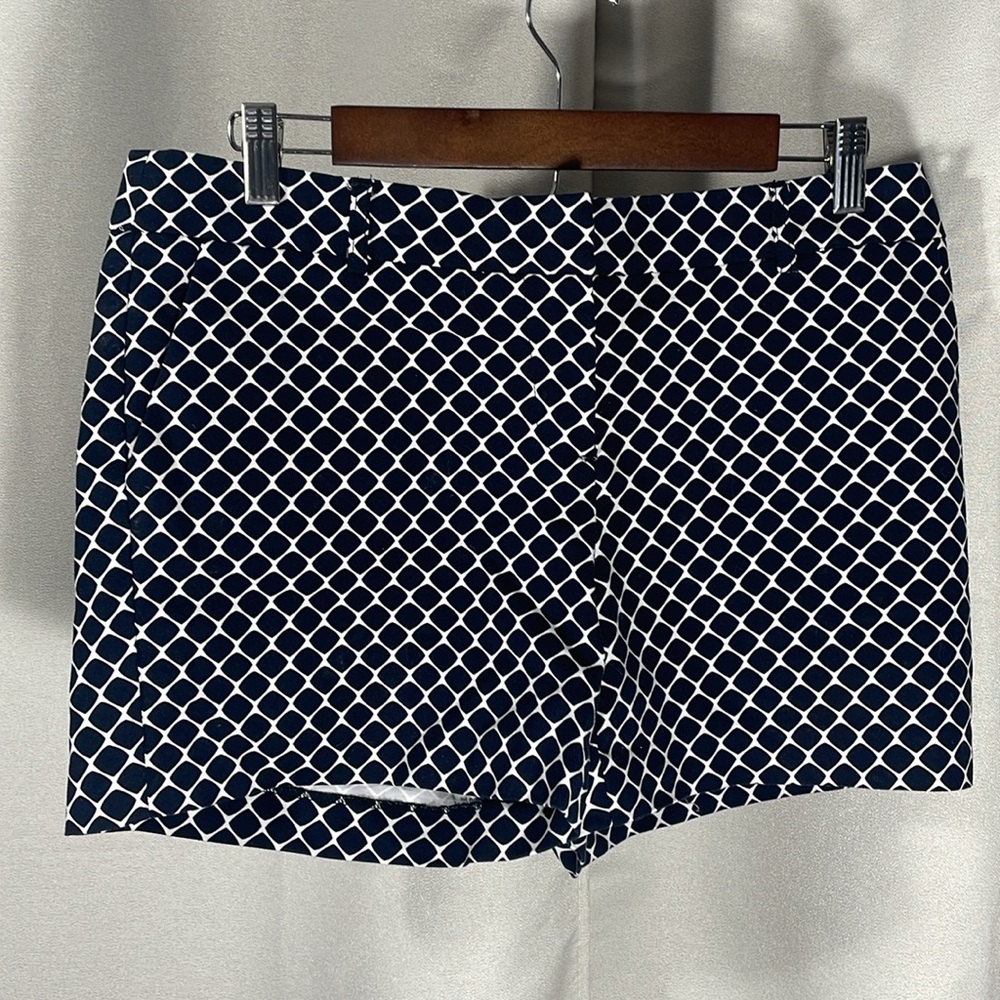 Willi Smith Black and White Patterned Skirt